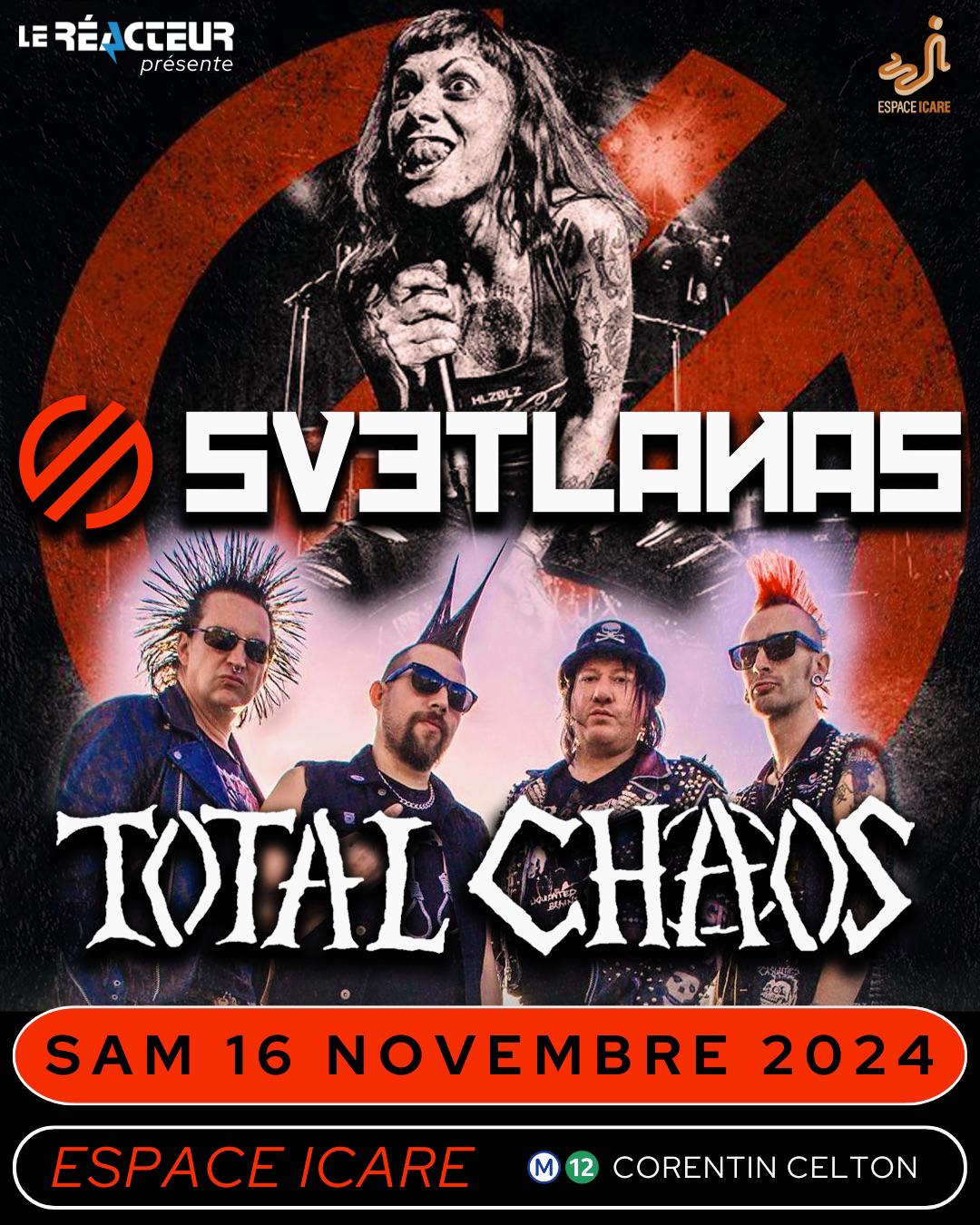 SVETLANAS + TOTAL CHAOS