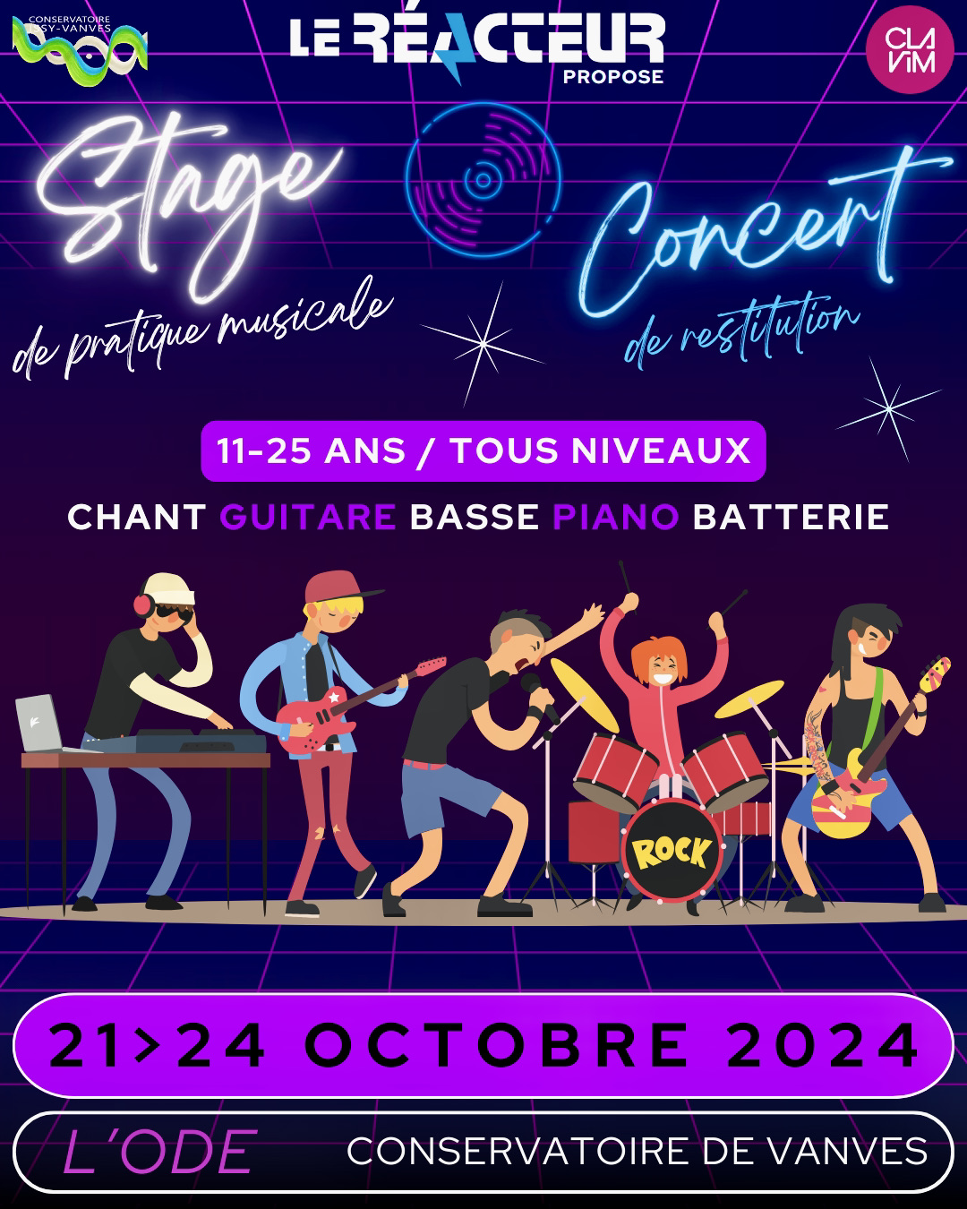STAGE DE PRATIQUE MUSICALE